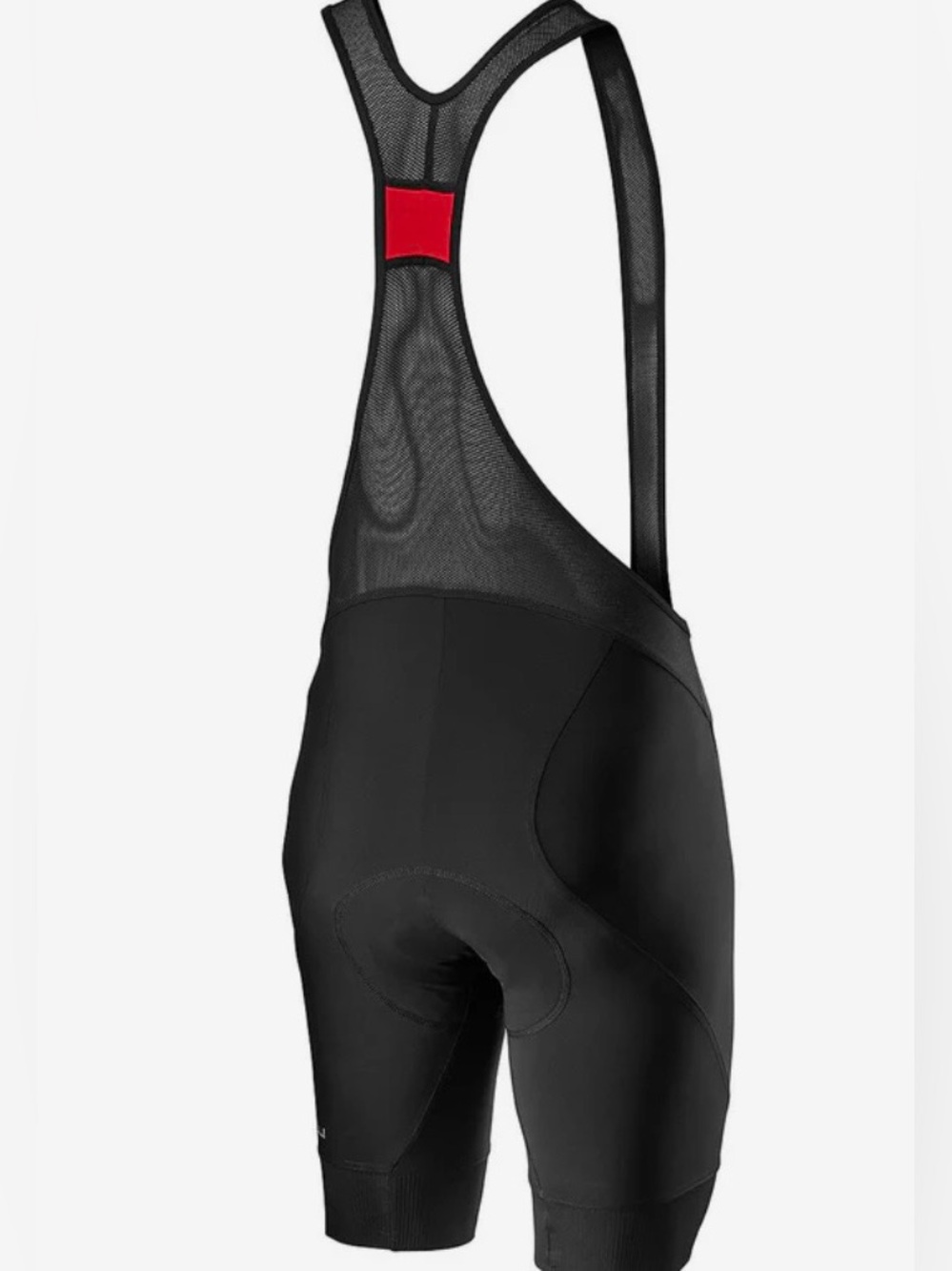 Castelli ENDURANCE 3 Bib Shorts Padded Performance Mens  Black/Red XXL